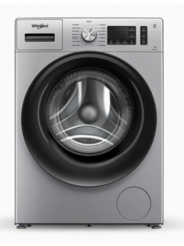 Washing Machine: Whirlpool 7.0 Kg Inverter Fully-Automatic Front Loading Washing Machine (FRESH CARE  7212, White)